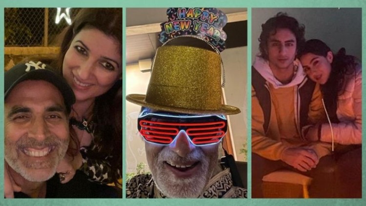 Happy New Year 2021: From  Big B to Sara Ali Khan B-Town celebs welcomed the New Year with great fun