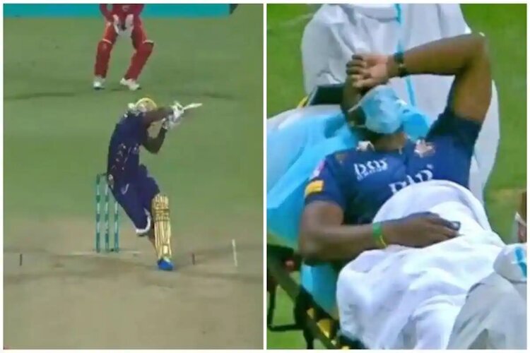 West Indian cricketer Andre Russell suffers Head Injury, rushed to hospital