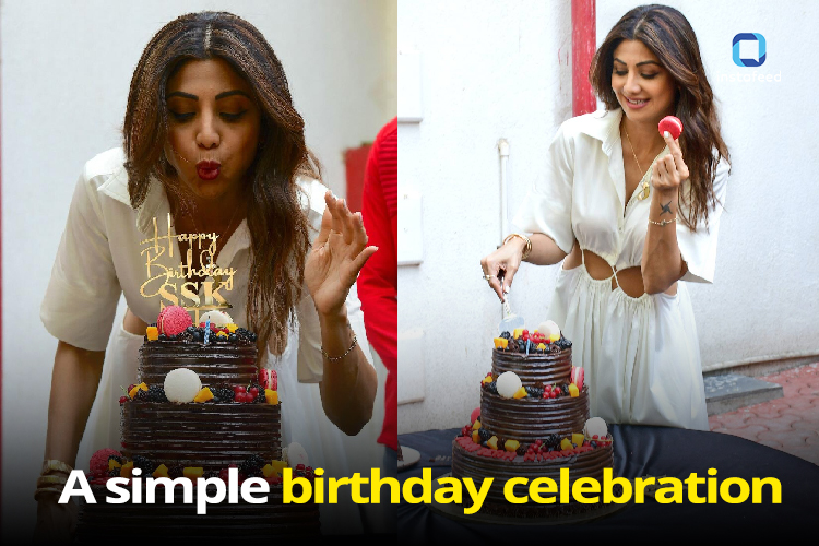 Shilpa Shetty Kundra celebrated her birthday in London.       