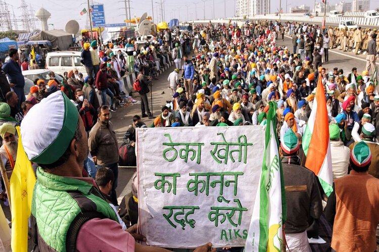 Farmers reached Jantar Mantar to protest amidst high security 
