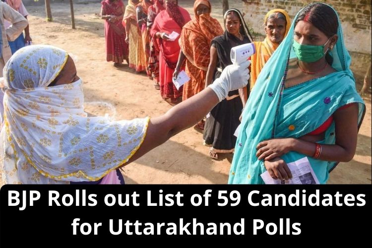 BJP Rolls out List of 59 Candidates for Uttarakhand Polls 