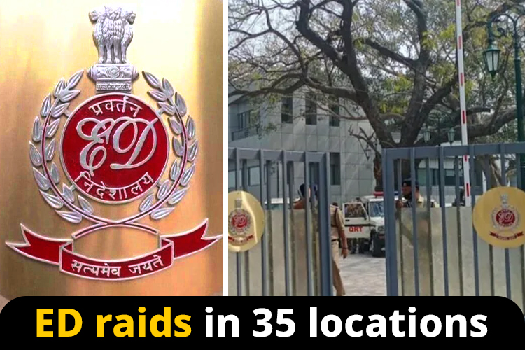 ED and CBI have initiated raids across 35 locations around Delhi, Punjab and Telangana under liquor scam case 