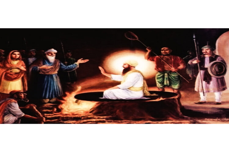 Martyrdom of Guru Arjan Dev 