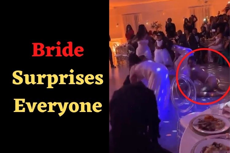 Bride Crosses Limits Of Boldness, Performs Lap Dance In Her Wedding 