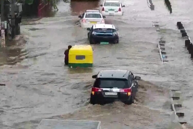 Delhi Rains: Airport submerges, Several areas get waterlogged, 46-yr-old record breaks 
