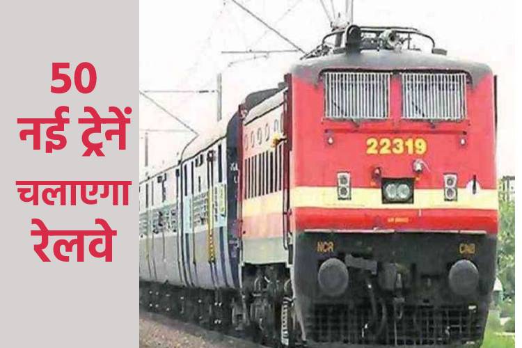 Indian Railways: 50 नई ट्रेनें चलाने का हुआ ऐलान, इन राज्यों को होगा फायदा