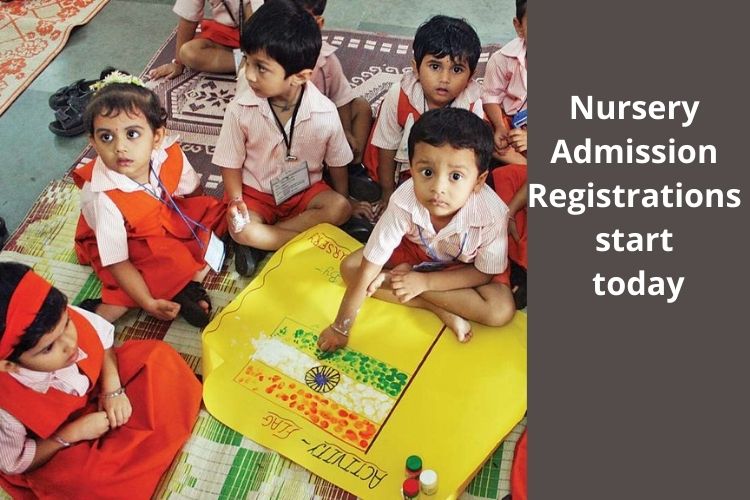 Delhi: Nursery Admission 2022 Registrations start today, Apply now 