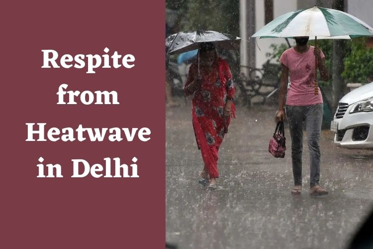 Delhi-NCR Receives Heavy Rainfall, Temperature Drops to 22 Degrees Celsius 