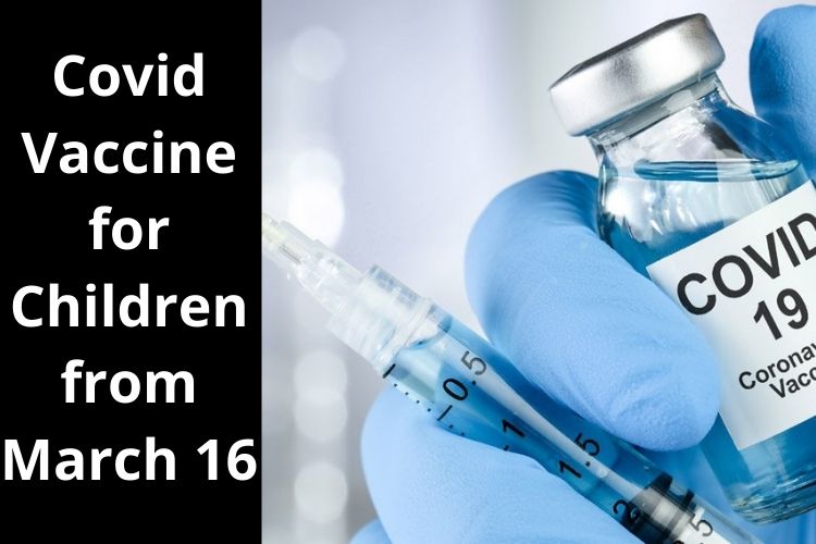 Children in the age group 12-14 yrs to get Covid Vaccine 
