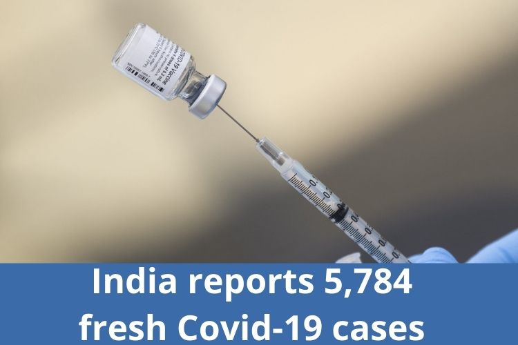 Covid Updates: India reports 5,784 fresh cases 