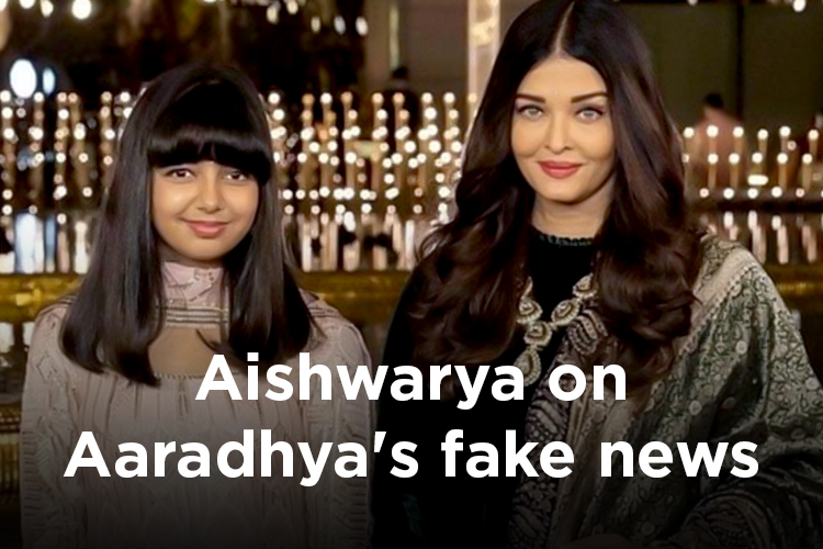 Aishwarya Rai Bachchan on Aaradhya's fake news row: False writing is insensitive and unnecessary