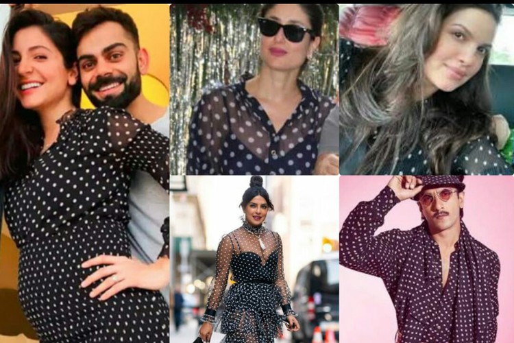 To-be mommies Anushka Sharma, Kareena Kapoor Khan and the curious case of 'black dotted dress'!