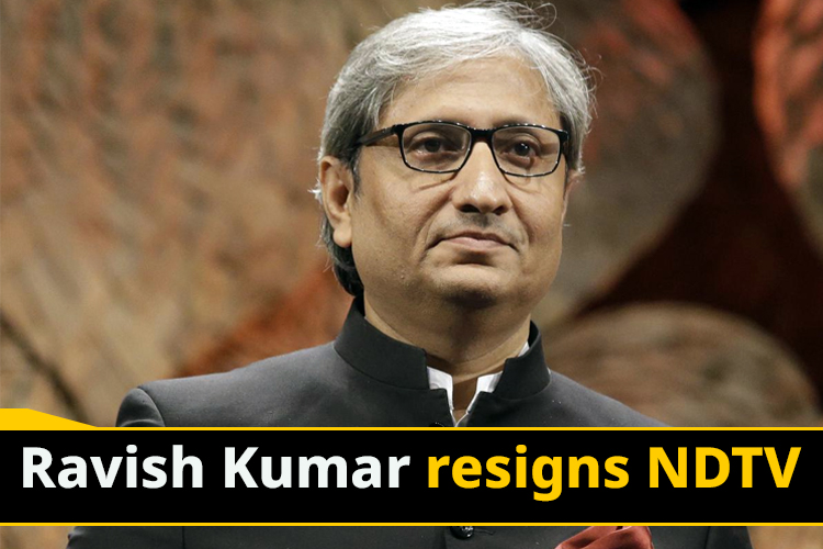 Ravish Kumar after resigning from NDTV said – someone has taken away the bird's nest
