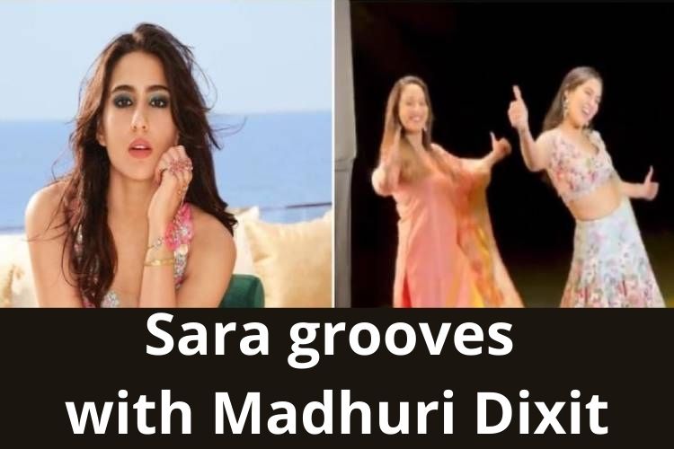 Sara Ali Khan grooves with Madhuri Dixit on song 'Chaka-Chak' 