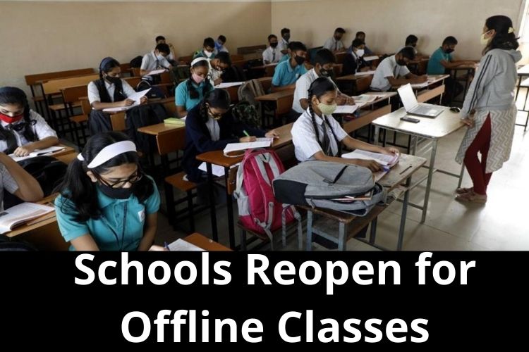Pune: Schools Reopen for Offline Classes 