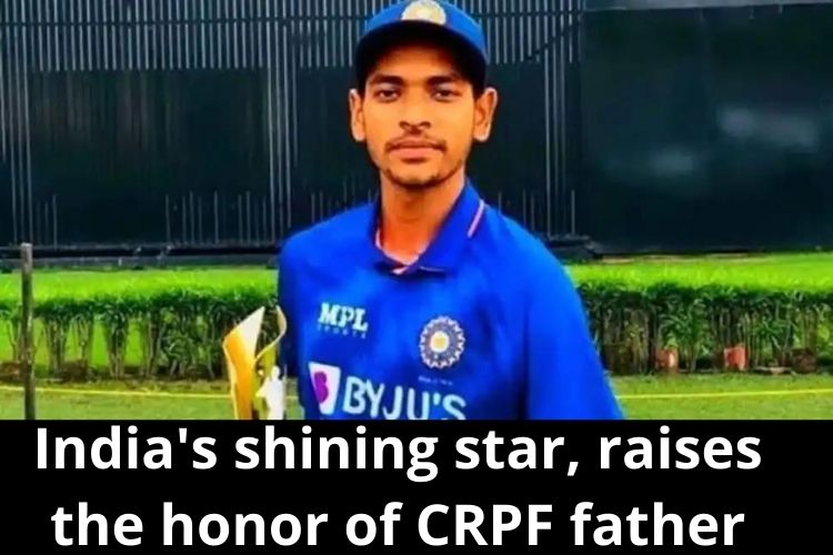 U-19 World Cup: India's shining star, raises the honor of CRPF father 