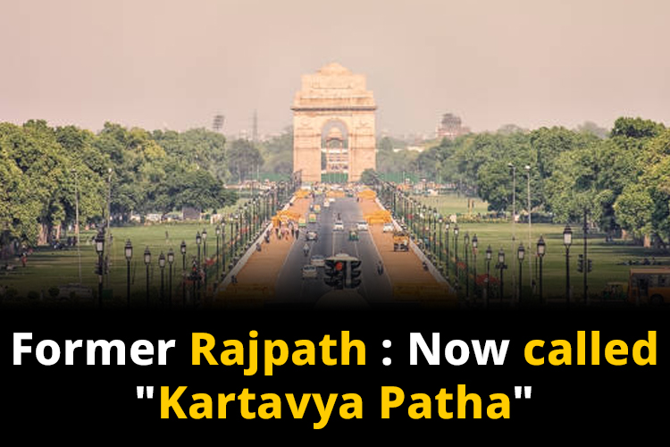 Rajpath will be renamed as 'Kartavya Path