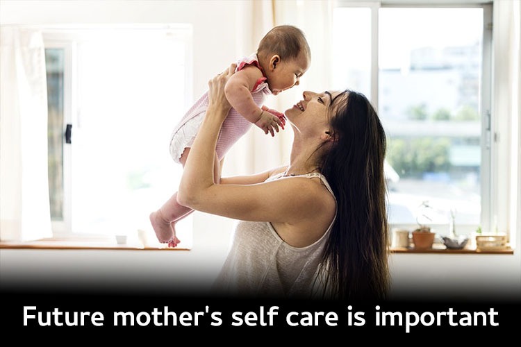 Self care plays a significant role in forming good maternal mental health.