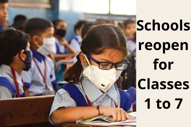 Mumbai: Schools reopen for Classes 1 to 7, Pune to reopen from tomorrow 