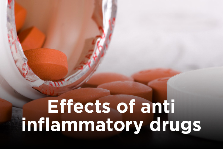 Anti inflammatory drugs may lead to chronic pain. So be cautious while taking medicines.