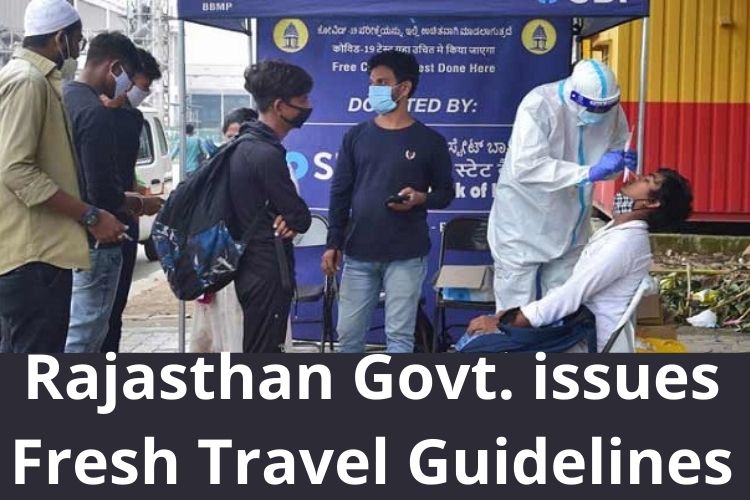 Omicron Threat: Rajasthan Govt. issues Fresh Travel Guidelines 