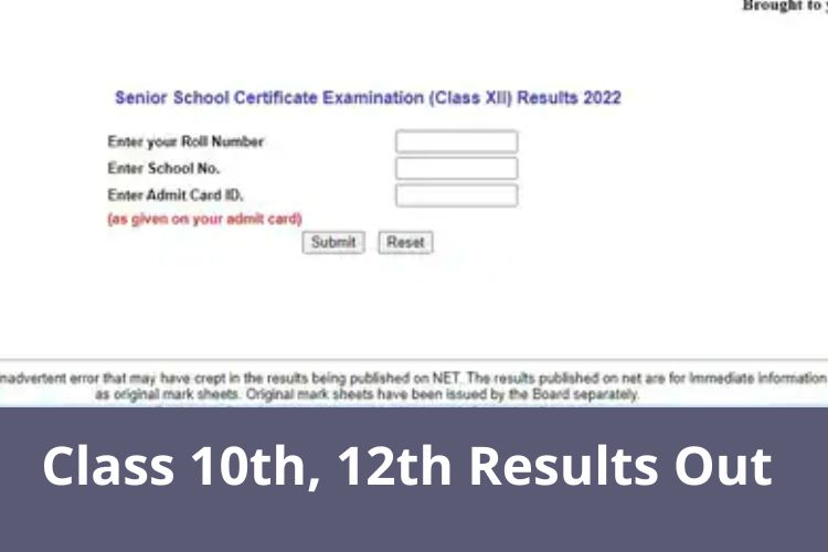 CBSE Announces Class 10th, 12th Final Results, Check Now 