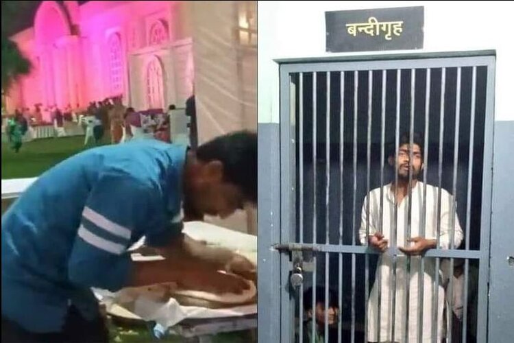 थूक लगाकर शादी में रोटियां बनाने वाले शख्स का वीडियो हुआ वायरल, पुलिस ने किया गिरफ्तार