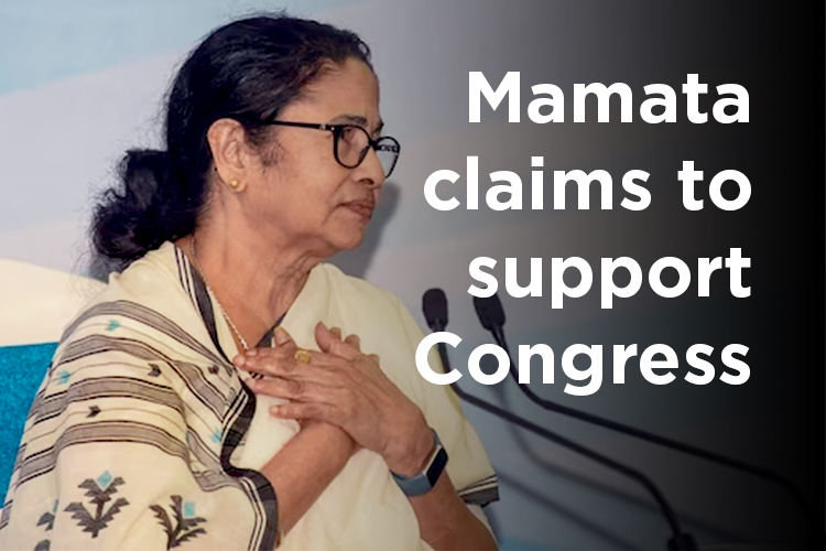 Mamata Banerjee's new strategy supports Congress against BJP in 2024 Lok Sabha election.