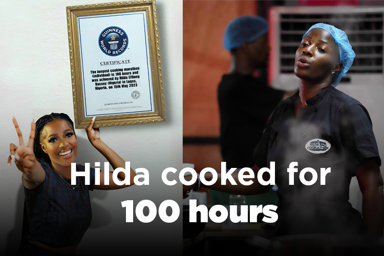 New World Record: Hilda Baci continuously cooked for four days leaving netizens shocked