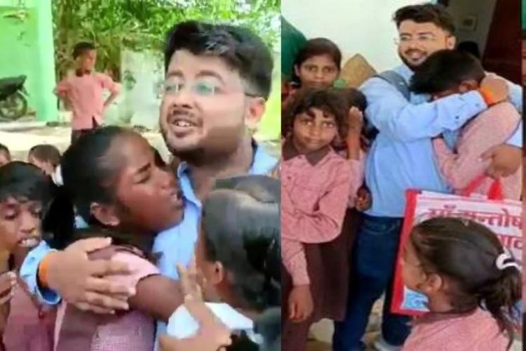 ये Viral Video देखकर निकल जाएंगे आपके भी आंसू, टीचर के तबादले पर भावुक हुए छात्र 