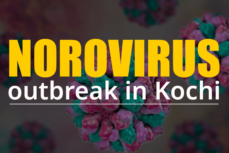 Norovirus outbreak among school students in Kochi.