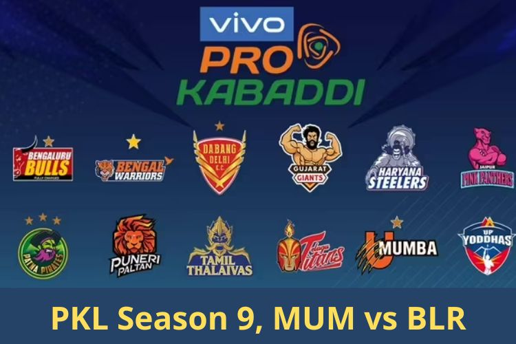 Pro Kabaddi League: Today's Match, U Mumba vs Bengaluru Bulls 