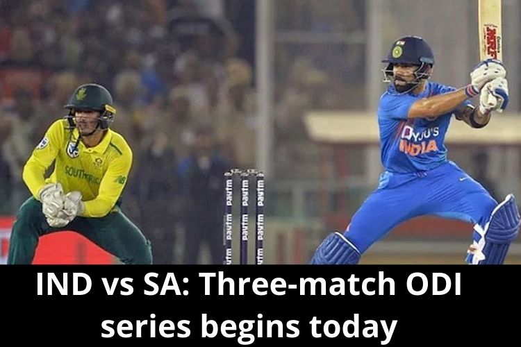 IND vs SA: Three-match ODI series begins today 