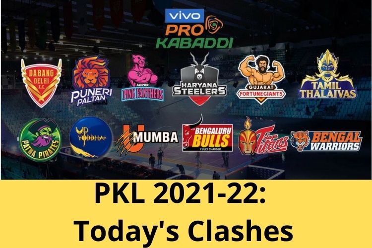PKL 2021-22: Today's Clashes, Haryana Steelers vs Dabang Delhi KC, UP Yoddha vs Telugu Titans 