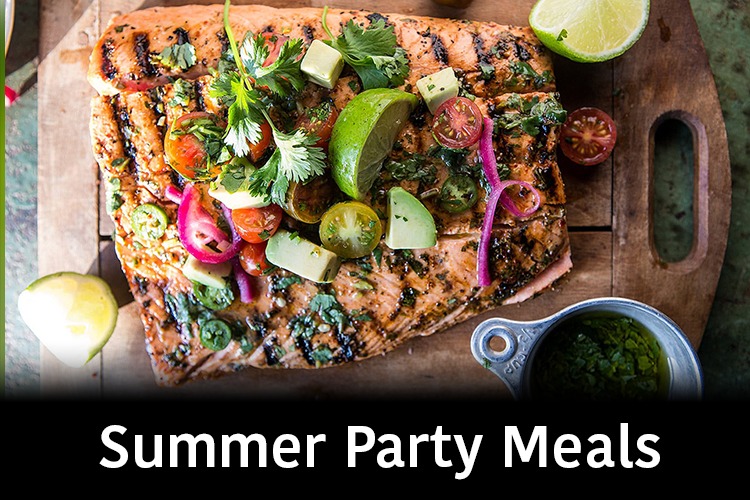 Summer Party Meals ideas to Feed a Crowd