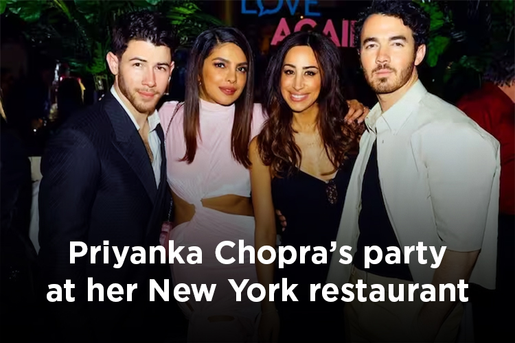 Priyanka Chopra hosts party at her NY restaurant her guests dance to Bollywood songs