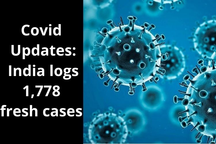 Covid Updates: India witnesses downfall in daily cases, logs 1,778 fresh cases 