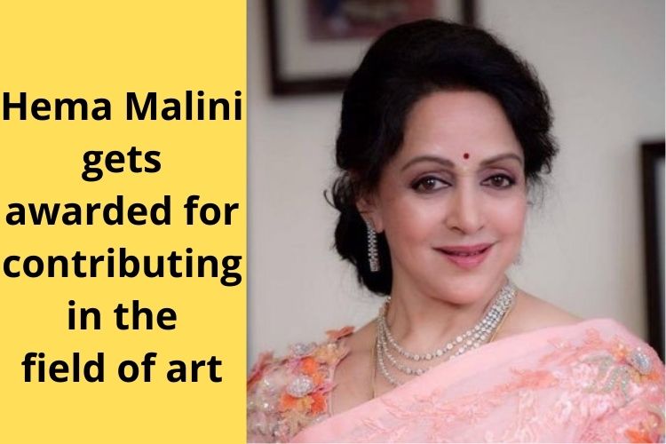 Hema Malini gets Felicitated with 'Wagdhara Lifetime Achievement Award' 