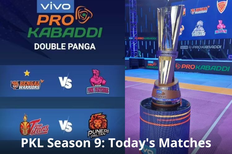 PKL Season 9: Bengal Warriors vs Jaipur Pink Panthers, and Telugu Titans vs Puneri Paltans Match Today 