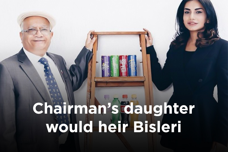 'Bisleri' chairman declared Jayanti Chauhan as his heir instead of selling the company