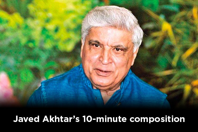 Javed Akhtar's Hilarious Tale: Penning a Hit Song in Nine Minutes