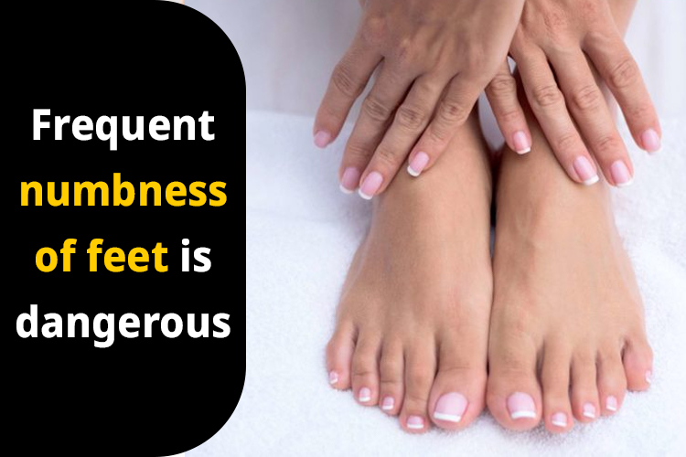 Symptoms and treatment of frequent numbness in feet