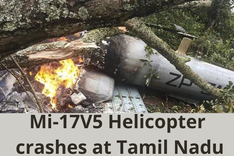 Mi-17V5 Helicopter crashes at Tamil Nadu, CDS Bipin Rawat was on board 