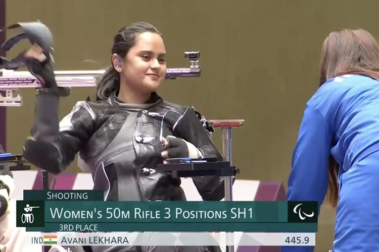 Avani Lekhara wins another medal at Tokyo Paralympics