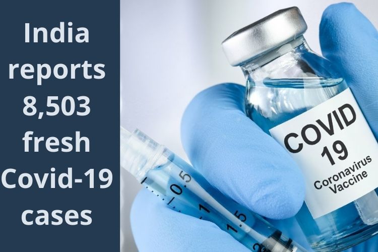 Covid Updates: India reports 8,503 fresh cases 