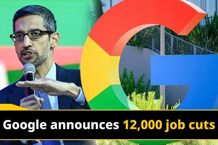 Google decides to lay off 12000 jobs across the globe.