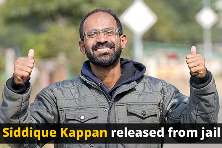 Journalist Siddique Kappan walks out of UP jail after 28 months