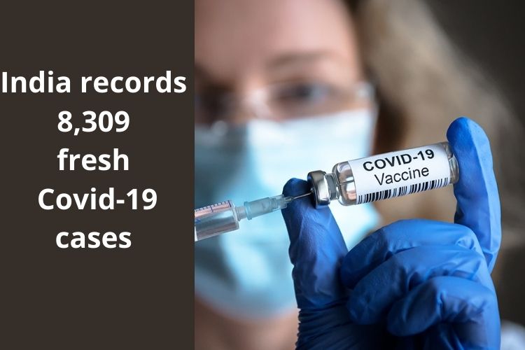 Covid Updates: India records 8,309 fresh cases 