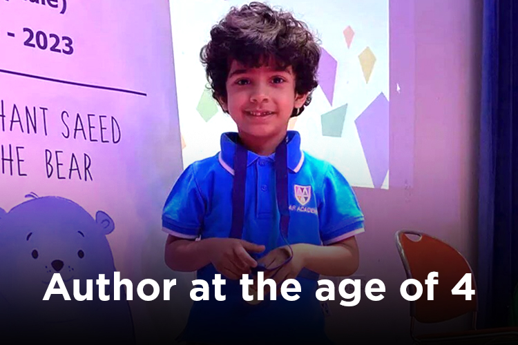 World’s Youngest Author Saeed Rashed AlMheiri is just 4 years old