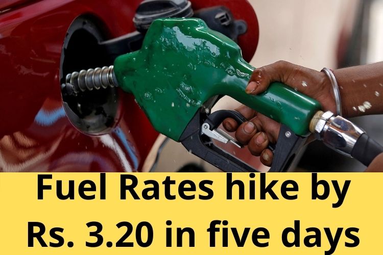 Petrol-Diesel Price Hikes for the Fourth Time, Check the Latest Rates 